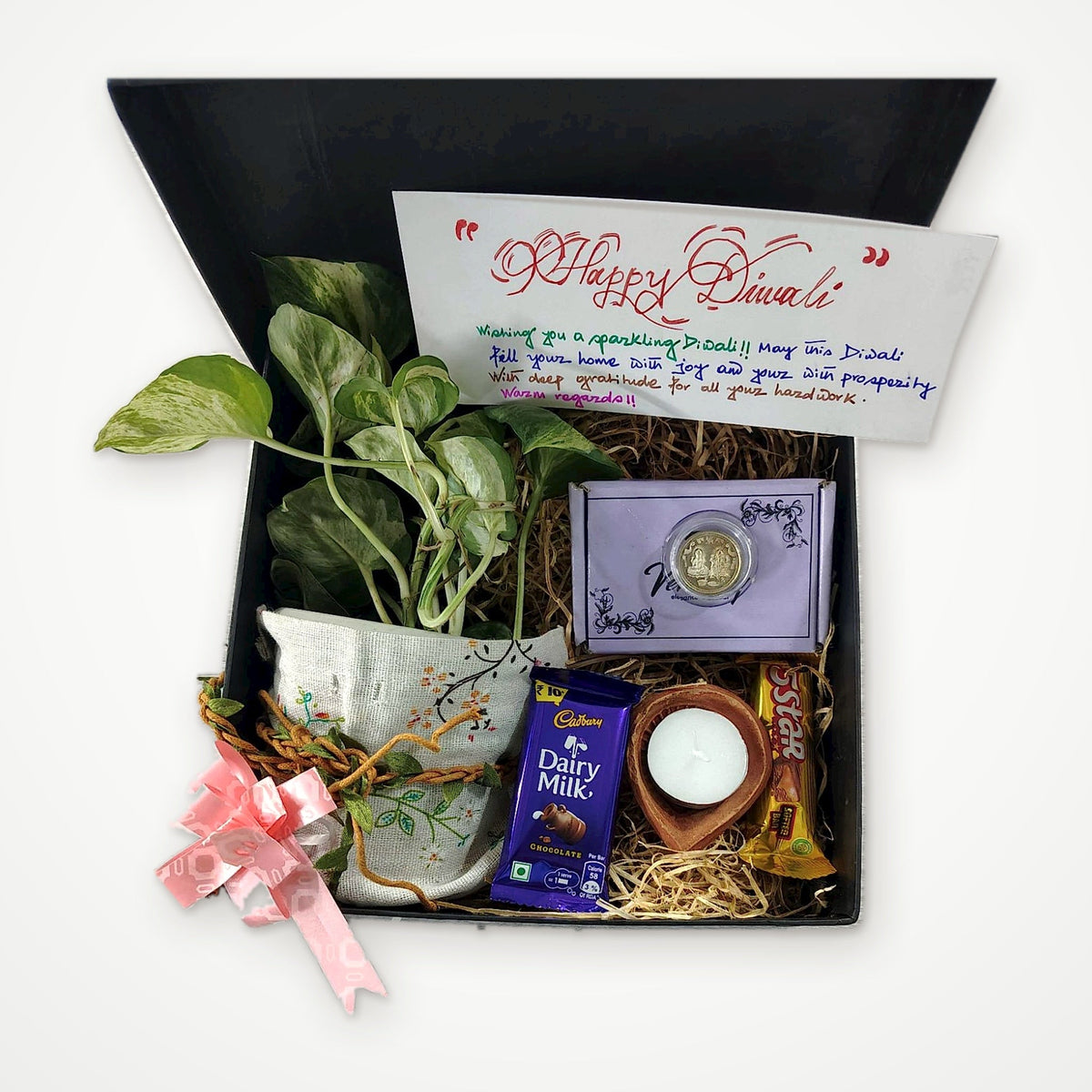 Diwali Money Plant Gift Hamper